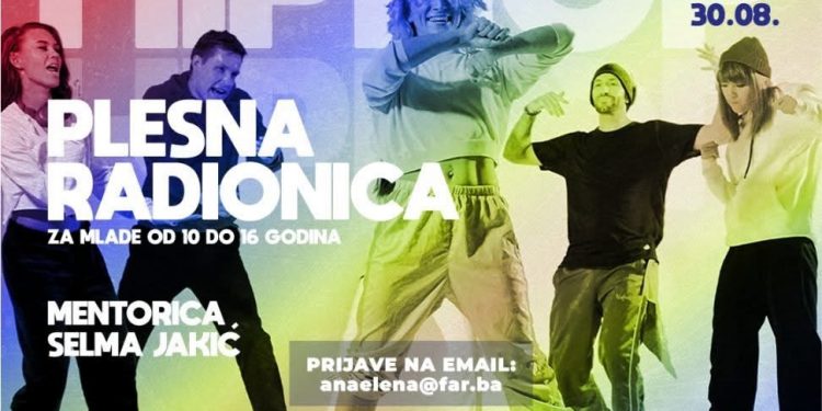 Besplatna HIP HOP plesna radionica za mlade u Stocu: Prijave u toku!