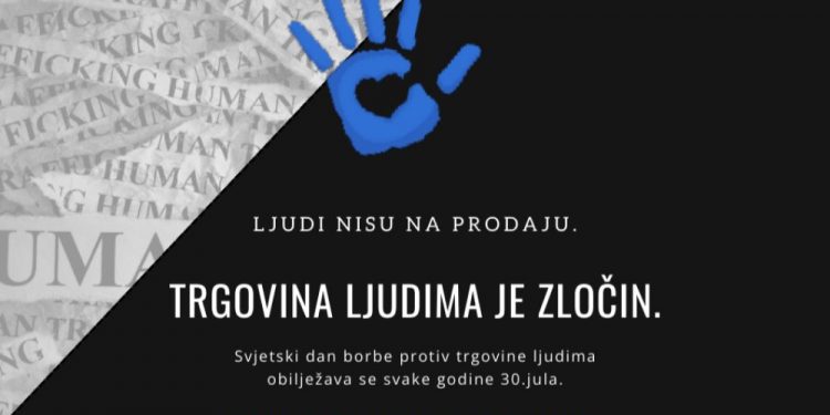 30. juli – Svjetski dan borbe protiv trgovine ljudima: 40 maloljetnih žrtava u BiH u 2025. godini