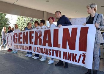 AKTUELNO: SUD PRIVREMENO ZABRANIO GENERALNI ŠTRAJK ZDRAVSTVENIH RADNIKA U HNK