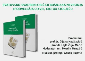 Mostar: Promocija knjige „Hazur svati, hazur je djevojka“ autora Nusreta Omerike i Džemala Jukle