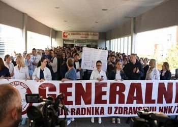 Općinski sud Mostar zabranio štrajk zdravstvenih radnika