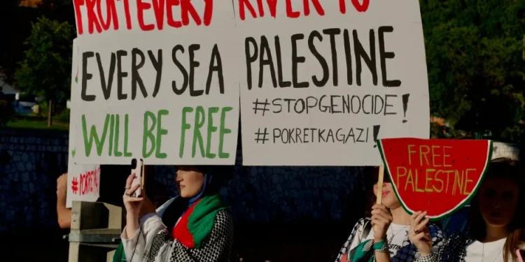 Od svake rijeke do svakog mora: BiH se pridružila globalnoj akciji za Palestinu