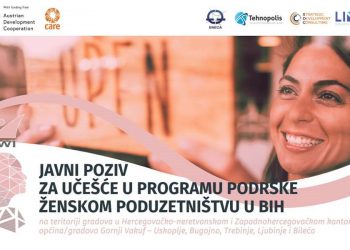 Otvoren javni poziv za učešće u programu podrške ženskom poduzetništvu u BiH