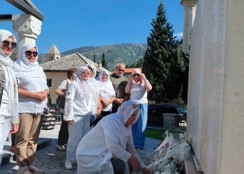 Žene borci iz Sarajeva u posjeti Stocu: Čas zajedničkog sjećanja i poštovanja