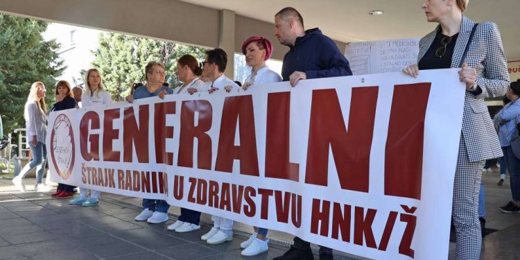 Od sutra štrajk i u SKB Mostar