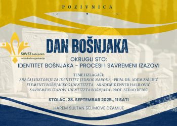 Obilježavanje Dana Bošnjaka u Stocu: Okrugli sto o identitetu i savremenim izazovima