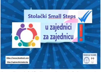 „Stolački Small Steps – u zajednici, za zajednicu“: Mladi i građani aktivno mijenjaju društvo