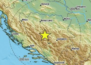 Zemljotres pogodio Bugojno: Epicentar kod Rostova