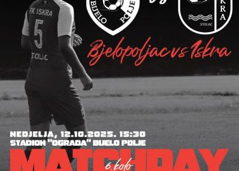 FK Iskra Stolac gostuje kod Bjelopoljca – borba za nove bodove u 6. kolu Kantonalne lige HNK
