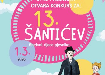 Otvoren konkurs za 13. Šantićev festival djece pjesnika
