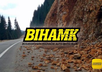 BIHAMK:Odroni na više dionica, smanjena vidljivost zbog magle