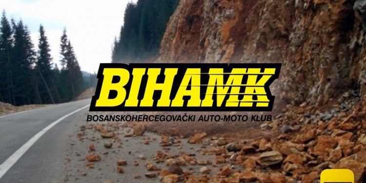 BIHAMK:Odroni na više dionica, smanjena vidljivost zbog magle