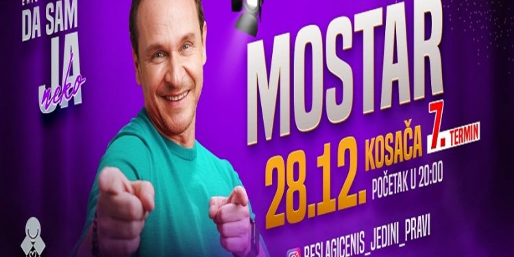 Enis Bešlagić sedmi put u Mostaru
