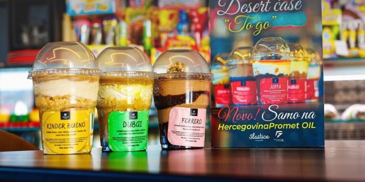 Desert čaše u novom stilu – slatki užitak “To Go” u HercegovinaPromet OIL