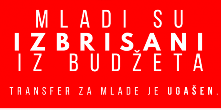 Vijeće mladih FBiH: Mladi izbrisani iz Budžeta Federacije