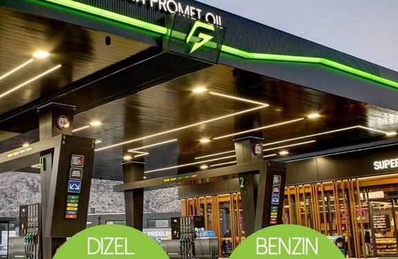 Nove cijene goriva od 8. januara 2026. godine važe na benzinskim pumpama Hercegovina Promet OIL.