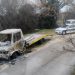 Požar u Prenju: U potpunosti izgorjelo šlep vozilo