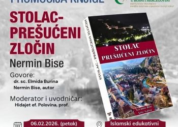 Novi tiraž knjige „Stolac: prešućeni zločin“ – dokument protiv zaborava stiže i u Gornji Vakuf