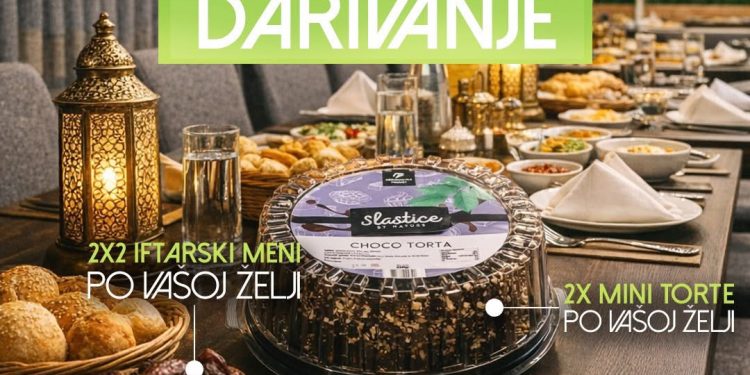 Ramazansko darivanje: SCHerzegovinapromet i Slastice by Nature daruju iftare i slatke radosti
