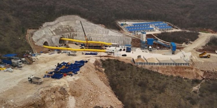 Koridor Vc: Kako napreduju radovi na dionici Tunel Kvanj – Buna
