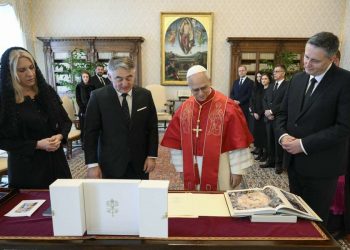 Predsjedništvo BiH s papom Lavom XIV