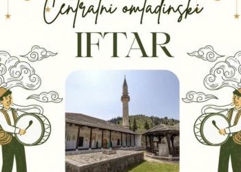 CENTRALNI OMLADINSKI IFTAR U STOCU OKUPLJA MLADE IZ CIJELOG DŽEMATA
