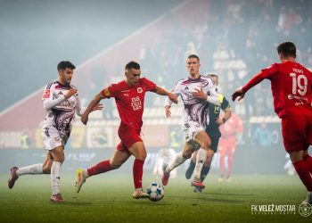 Odlučujući revanš na stadionu Rođeni: Velež brani prednost protiv Sarajeva
