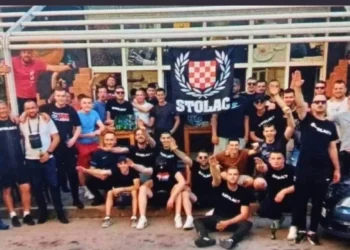 NOSE OZNAKE NDH, SALUTIRAJU KAO NACISTI: Širi se spisak privedenih huligana u Stocu, ovo su njihova imena…