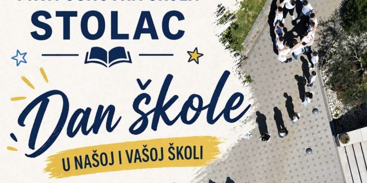 Prva osnovna škola Stolac 30. aprila obilježava Dan škole uz svečani program u Kulturnom centru