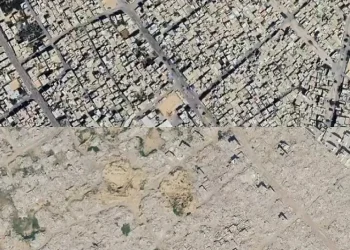 Razaranje Gaze: Izraelska bombardovanja su od četvrti Al‑Shabura napravila gomilu ruševina