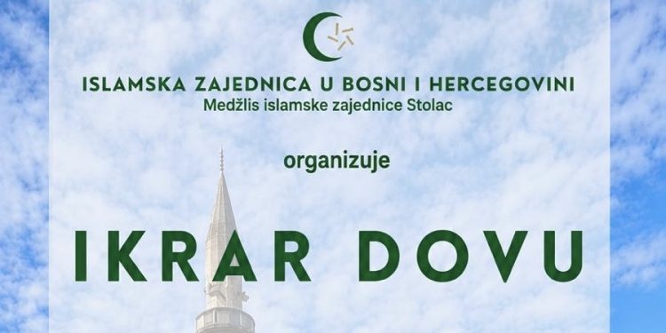 Stolac: Program povodom ikrar dove okupit će vjernike u Carevoj džamiji