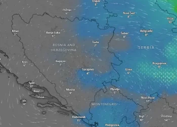 U BiH danas stiže burna promjena vremena: Naglo zahlađenje, olujni vjetrovi, kiša i grmljavina