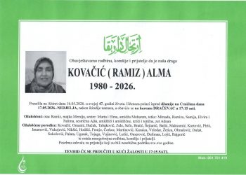 Dubrave i Stolac tuguju: Preminula Alma Kovačić, djevojka čija je hrabrost inspirisala mnoge