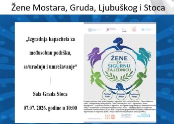 U Stocu radionica za jačanje ženskog aktivizma i međusobne podrške u lokalnim zajednicama
