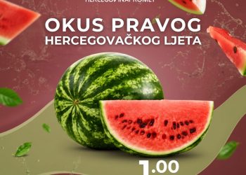 Stigle domaće hercegovačke lubenice u SC Hercegovinapromet