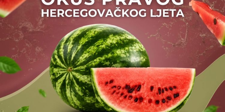Stigle domaće hercegovačke lubenice u SC Hercegovinapromet