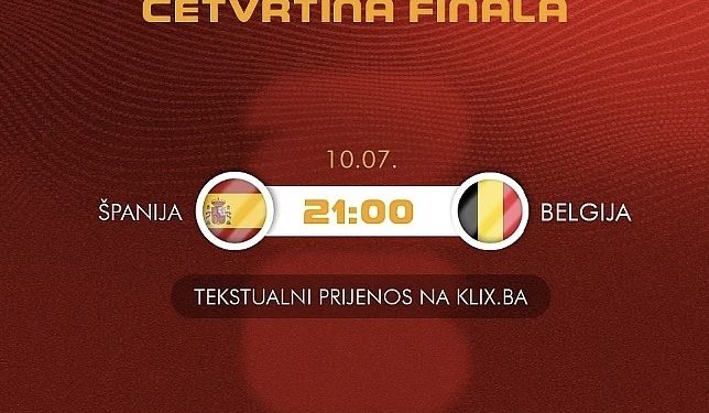 Španija i Belgija večeras odlučuju ko će na megdan Francuskoj u polufinalu Svjetskog prvenstva
