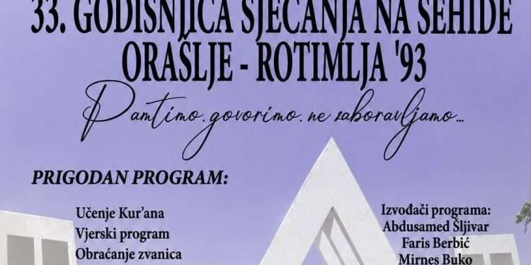 Masakr koji se ponovio: Ubijanje Bošnjaka u Orašlju u julu 1943. i 1993.